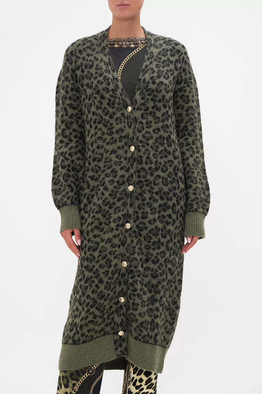 LONG COCOON CARDIGAN LIONS MANE 7 LONG COCOON CARDIGAN LIONS MANE - Image 5