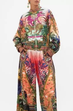 BOMBER JACKET WITH SHIRRED CUFF ALESSANDROS ATLANTIS 13 BOMBER JACKET WITH SHIRRED CUFF ALESSANDROS ATLANTIS -Fashion Store CAMILLA 00025586 BOMBER JACKET W SHIRRED CUFF ALESSANDROS ATLANTIS 4