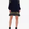 SILK SPLICED SHOULDER JUMPER MOONLIGHT MELODIES -Fashion Store CAMILLA 00026421 SILK SPLICED SHOULDER JUMPER MOONLIGHT MELODIES 1