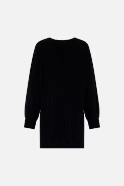 V NECK WOOL CASHMERE COCOON JUMPER LIONS MANE
