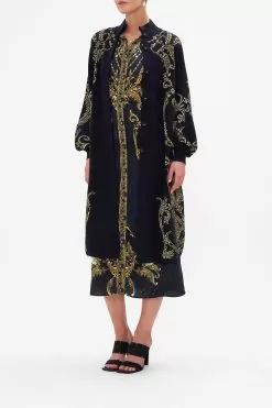 A-LINE COAT MOONLIGHT MELODIES -Fashion Store CAMILLA 00026425 A LINE COAT MOONLIGHT MELODIES 2