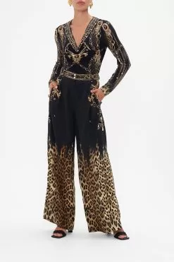 WIDE LEG WAISTED PANT JUNGLE DREAMING