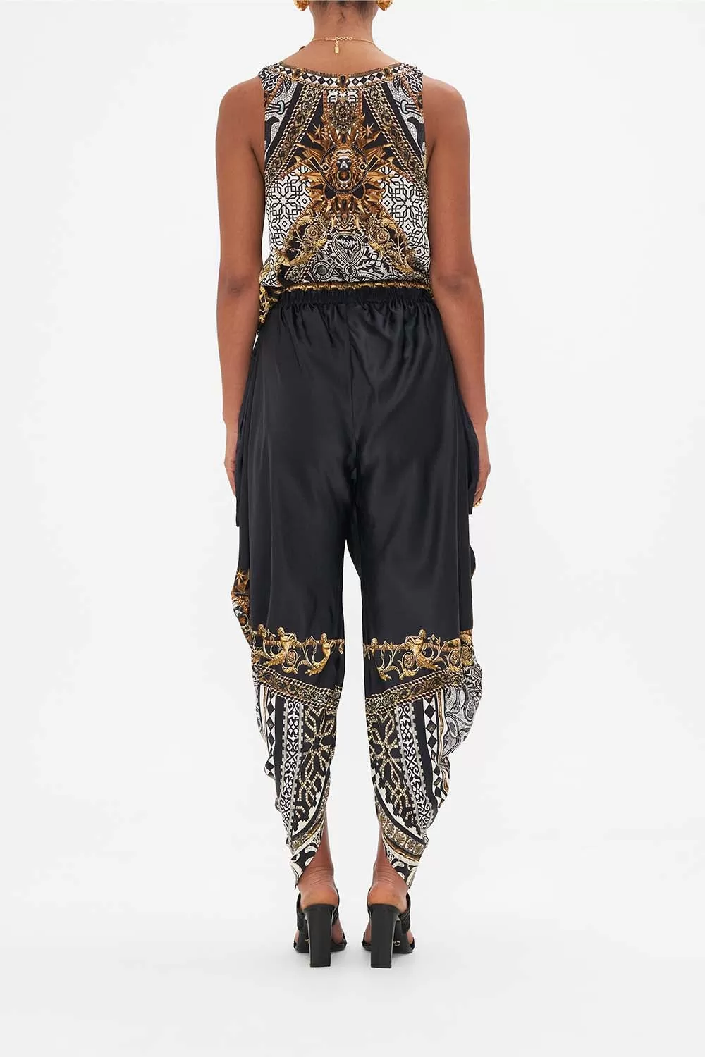 DRAPED SIDE PANT LOOK UP TESORO 7 DRAPED SIDE PANT LOOK UP TESORO - Image 5