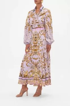 CROPPED WRAP SHIRT LAVENDER EVER AFTER 14 CROPPED WRAP SHIRT LAVENDER EVER AFTER -Fashion Store CAMILLA 00026549 LAVENDEREVERAFTER CROPPEDWRAPSHIRT 2