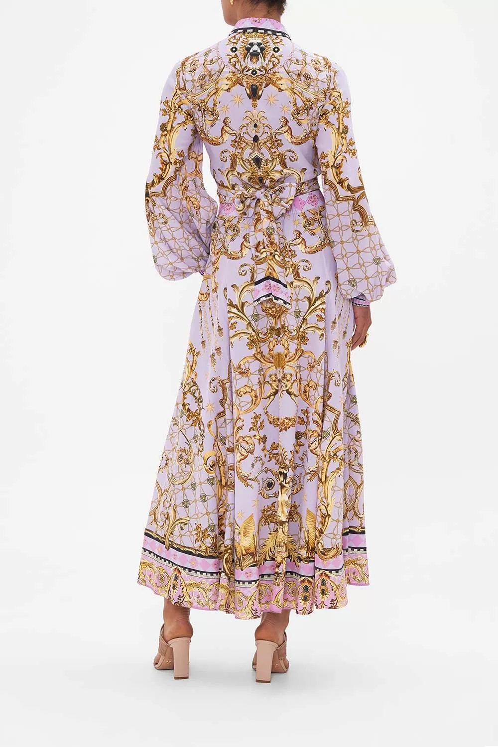 CROPPED WRAP SHIRT LAVENDER EVER AFTER 4 CROPPED WRAP SHIRT LAVENDER EVER AFTER - Image 2