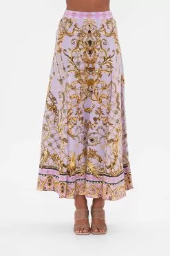 PANELLED FLARED LONG SKIRT LAVENDER EVER AFTER 12 PANELLED FLARED LONG SKIRT LAVENDER EVER AFTER -Fashion Store CAMILLA 00026551 LAVENDEREVERAFTER PANELLEDLONGFLARESKIRT 4