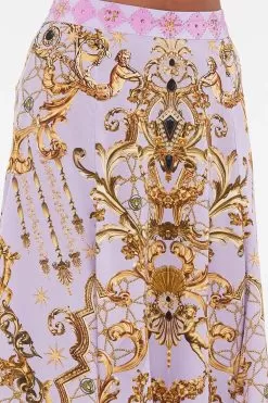 PANELLED FLARED LONG SKIRT LAVENDER EVER AFTER 15 PANELLED FLARED LONG SKIRT LAVENDER EVER AFTER -Fashion Store CAMILLA 00026551 LAVENDEREVERAFTER PANELLEDLONGFLARESKIRT 5