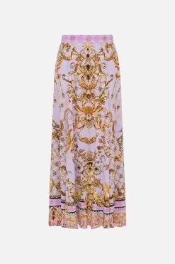 PANELLED FLARED LONG SKIRT LAVENDER EVER AFTER 11 PANELLED FLARED LONG SKIRT LAVENDER EVER AFTER -Fashion Store CAMILLA 00026551 PANELLEDLONGFLARESKIRT LAVENDEREVERAFTER GHOST 1