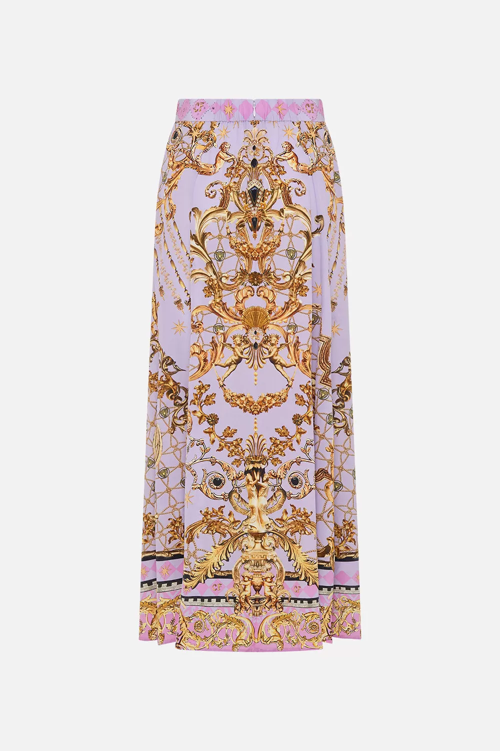 PANELLED FLARED LONG SKIRT LAVENDER EVER AFTER 8 PANELLED FLARED LONG SKIRT LAVENDER EVER AFTER - Image 6