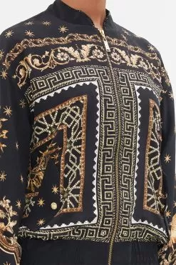 RELAXED BOMBER JACKET DUOMO DYNASTY -Fashion Store CAMILLA 00026617 DUOMODYNASTY RELAXEDBOMBERJACKET 5