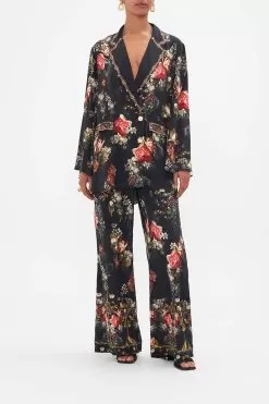 FLARED SLEEVE DOUBLE BREASTED JACKET A NIGHT AT THE OPERA