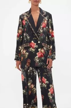 FLARED SLEEVE DOUBLE BREASTED JACKET A NIGHT AT THE OPERA 13 FLARED SLEEVE DOUBLE BREASTED JACKET A NIGHT AT THE OPERA -Fashion Store CAMILLA 00026692 ANIGHTATTHEOPERA FLAREDSLEEVEDOUBLEBREASTEDJACKET 4