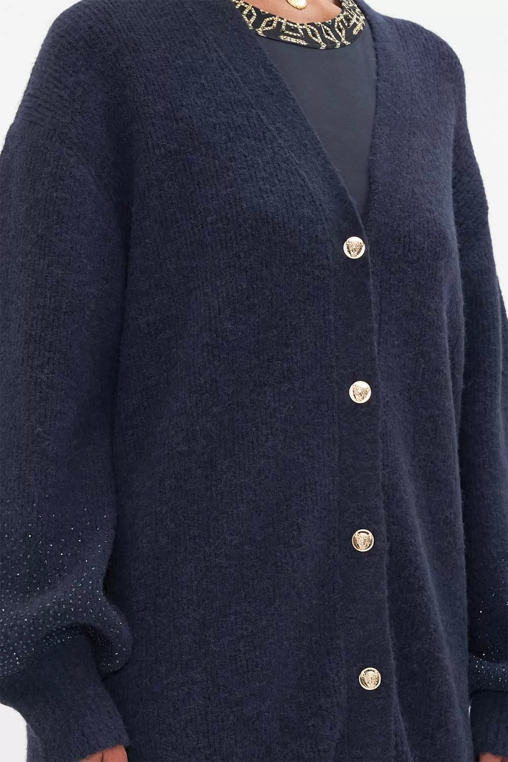 LONG COCOON CARDIGAN DUOMO KALEIDO 8 LONG COCOON CARDIGAN DUOMO KALEIDO - Image 6