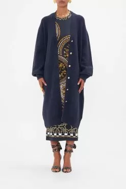 LONG COCOON CARDIGAN DUOMO KALEIDO