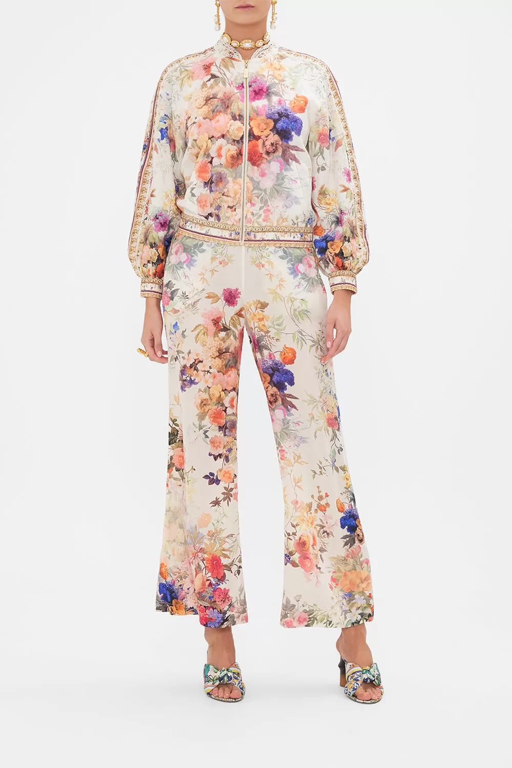 PANELLED SLEEVE BLOUSON BOMBER FRIENDS WITH FRESCOS 3 PANELLED SLEEVE BLOUSON BOMBER FRIENDS WITH FRESCOS