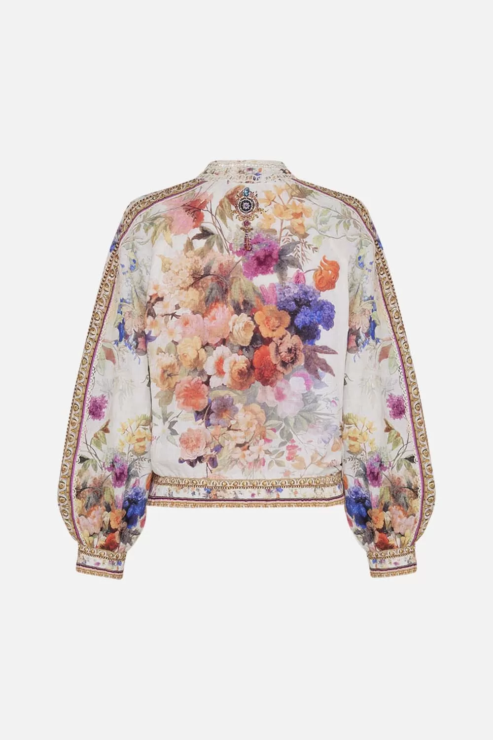 PANELLED SLEEVE BLOUSON BOMBER FRIENDS WITH FRESCOS 9 PANELLED SLEEVE BLOUSON BOMBER FRIENDS WITH FRESCOS - Image 7