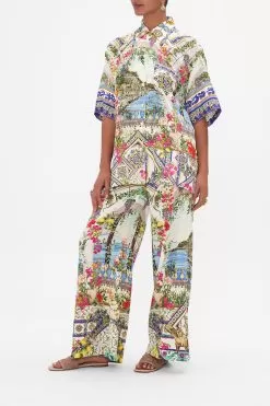 OVERSIZED SHIRT WITH POCKET AMALFI AMORE -Fashion Store CAMILLA 00026747 AMALFIAMORE OVERSIZEDSHIRTW POCKET 2