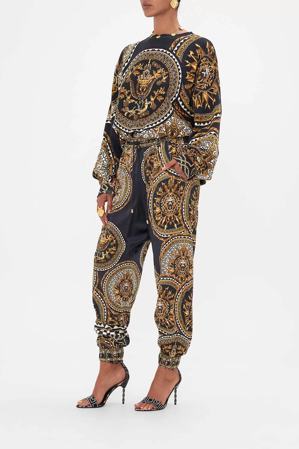 DROP CROTCH TRACK PANT DUOMO KALEIDO 6 DROP CROTCH TRACK PANT DUOMO KALEIDO - Image 4