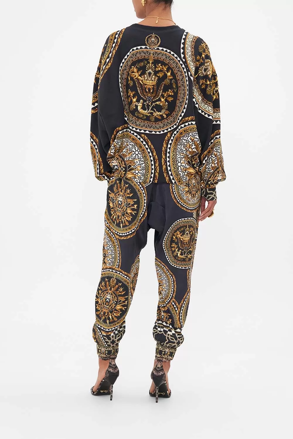 DROP CROTCH TRACK PANT DUOMO KALEIDO 4 DROP CROTCH TRACK PANT DUOMO KALEIDO - Image 2