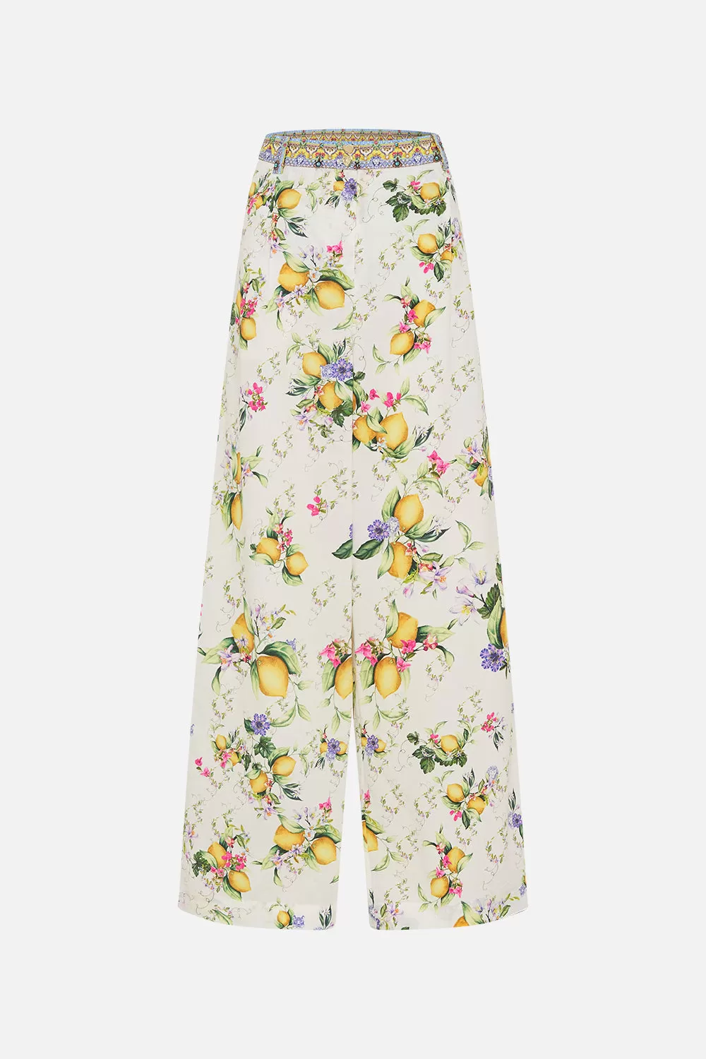 WIDE LEG WAISTED PANT CATERINA SPRITZ 5 WIDE LEG WAISTED PANT CATERINA SPRITZ - Image 3