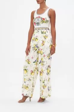 JERSEY SCOOP NECK TANK TOP AMALFI AMORE -Fashion Store CAMILLA 00028248 AMALFIAMORE JERSEYSCOOPNECKTANKTOP 2