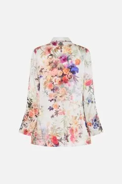 SINGLE BREASTED JACKET FRIENDS WITH FRESCOS 15 SINGLE BREASTED JACKET FRIENDS WITH FRESCOS -Fashion Store CAMILLA 00028252 SINGLE BREASTED JACKET FRIENDS WITH FRESCOS GHOST 2