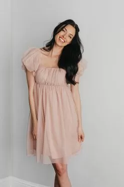 Be My Fairytale Mesh Babydoll Dress- Pink -Fashion Store CE97DB5B 9E3B 4B85 95CF B255702C3595