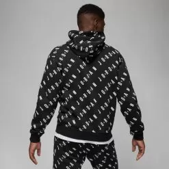 Jordan Essential All Over Print Fleece Hoody - Mens -Fashion Store DV7640010 4
