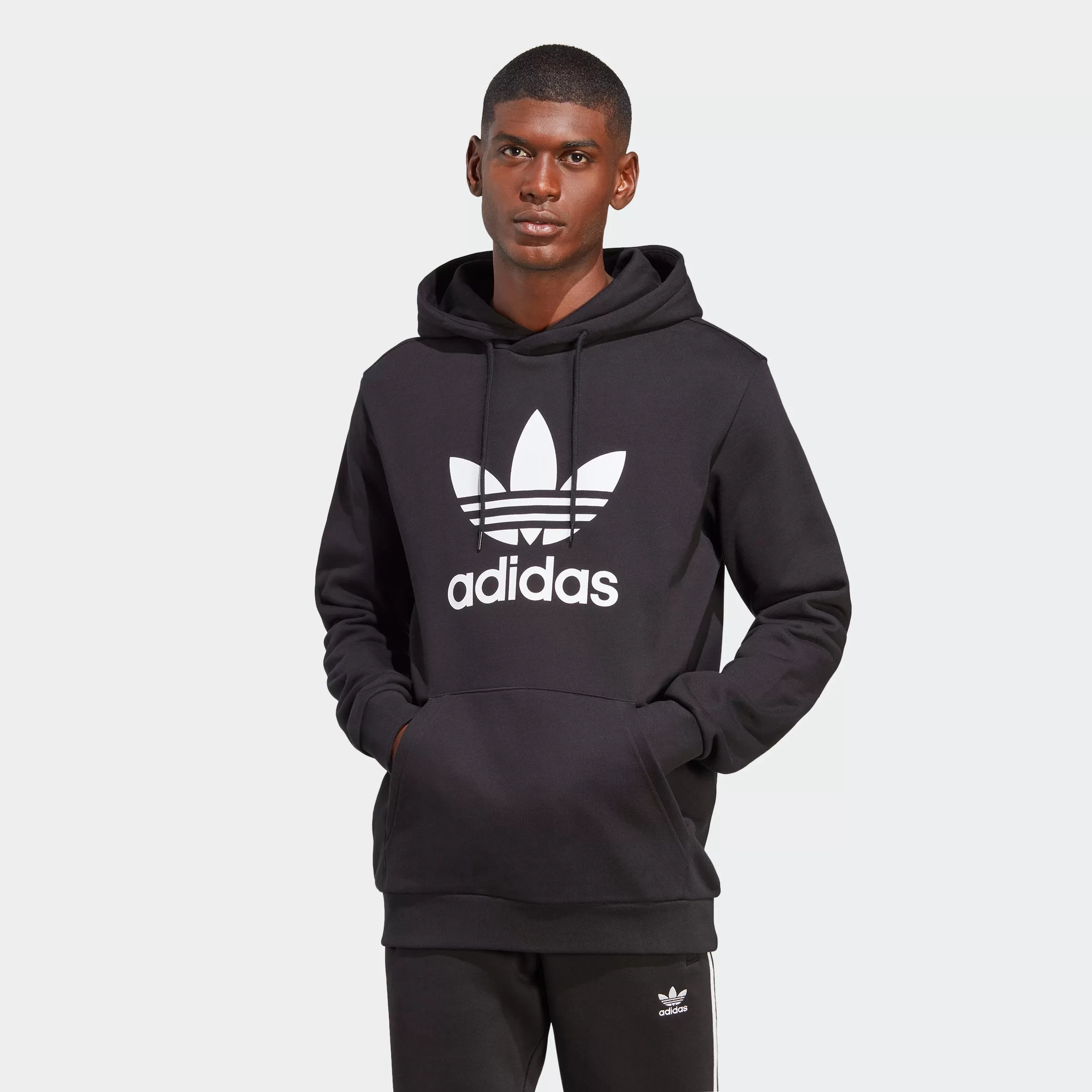ADIDAS Trefoil Hoody - Mens 5 ADIDAS Trefoil Hoody - Mens - Image 3