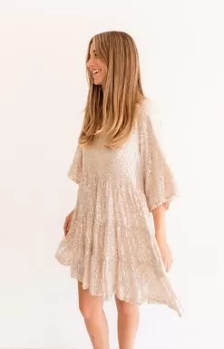 Set Your Sights Sequin Babydoll Dress 23 Set Your Sights Sequin Babydoll Dress -Fashion Store IMG 0991