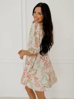 Paradiso Puff Sleeve Babydoll Dress -Fashion Store IMG 1241copy