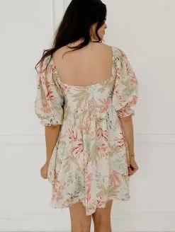 Paradiso Puff Sleeve Babydoll Dress -Fashion Store IMG 1251copy