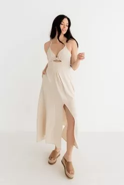 Bay Breeze Cutout Slit Midi Dress -Fashion Store IMG 6261