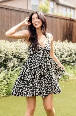 Joanie Daisy Cotton Babydoll Dress