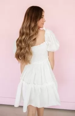 Blair Cotton Puff Sleeve Smocked Babydoll Dress 23 Blair Cotton Puff Sleeve Smocked Babydoll Dress -Fashion Store IMG 8434 7c88d24f 0c98 478c a2e5 84991625593a