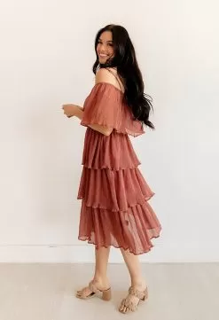 Rehearsal Tiered Midi Dress -Fashion Store IMG 8842