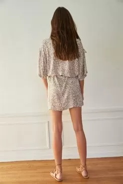 Anika Button Down Leopard Dress -Fashion Store L4819 8