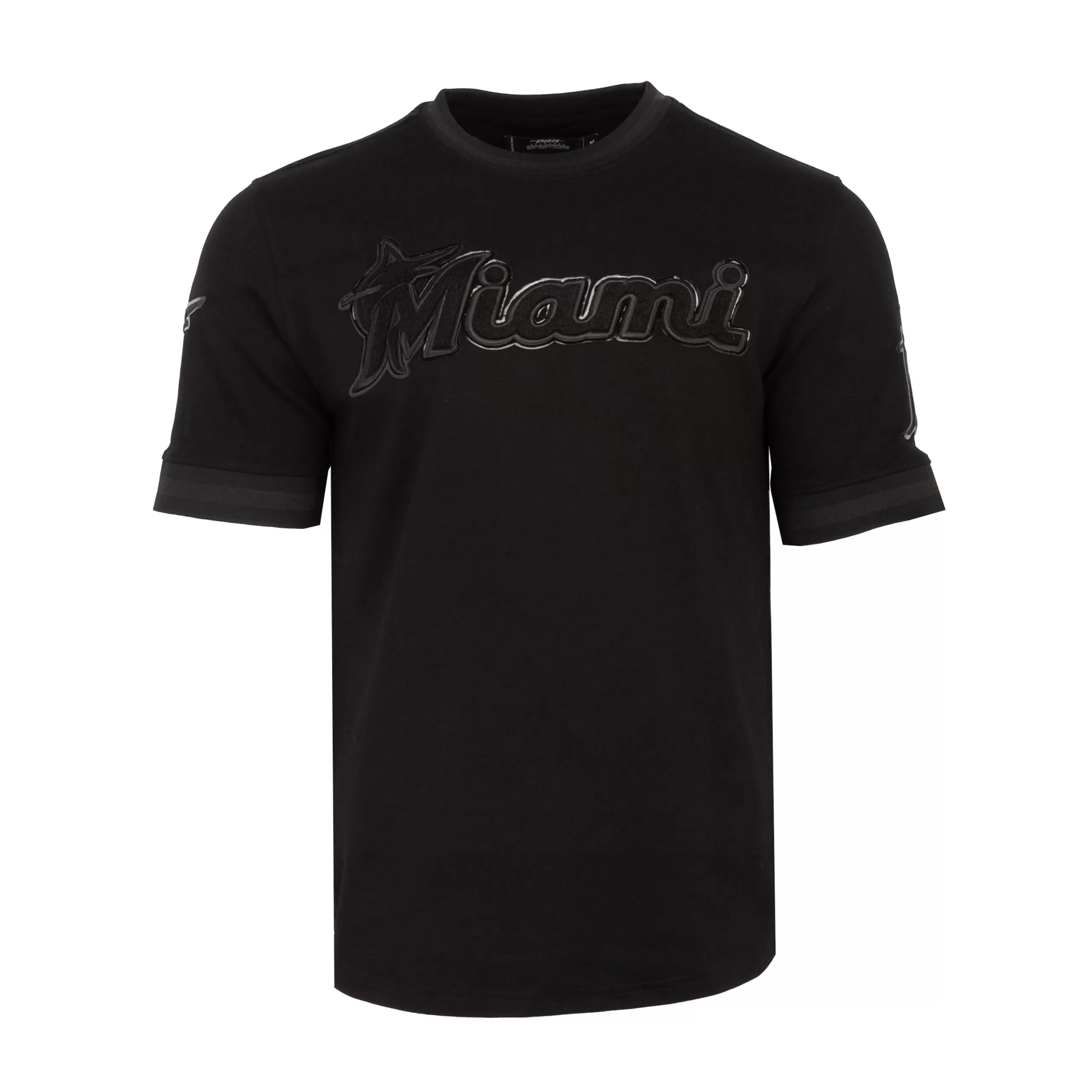 Marlins Double Knit Tee- Mens 3 Marlins Double Knit Tee- Mens