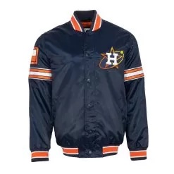 Starter Astros City Connect Satin Jacket - Mens