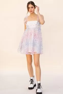 It Girl Tulle Babydoll Dress -Fashion Store SD3608AVC 5 2
