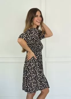 Youthful Blooms Smocked Dress 12 Youthful Blooms Smocked Dress -Fashion Store U4C6813