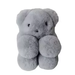 Fuzzy Bear Purse -Fashion Store accessories fuzzy bear purse lola the boys 28571585970278