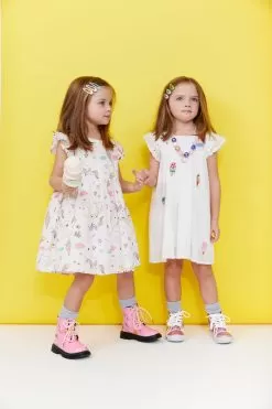 All About Beaded Ice Cream Ruffle Dress -Fashion Store all about beaded ice cream ruffle dress lola the boys 29500271525990