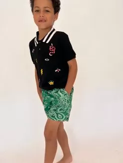 Bandana Print Swim Shorts -Fashion Store bandana print swim short lola the boys 28898007777382