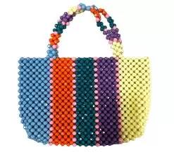 Beaded Rainbow Purse