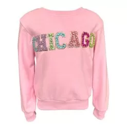 Chicago Gem Sweatshirt - Pink