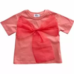 Big Bow T-Shirt -Fashion Store big bow t shirt pink and lavender lola the boys 28877783793766