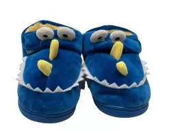 Blue Alligator Slippers