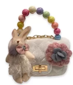 Bunny Velour Candy Purse -Fashion Store bunny velour mini purse lola the boys 29426894864486