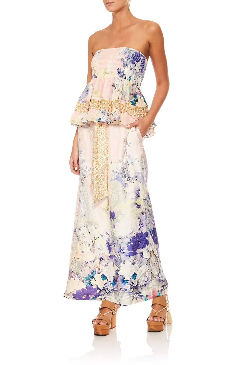 LOUNGE TROUSER WITH TIE WAIST HARAJUKU HEIRESS 7 LOUNGE TROUSER WITH TIE WAIST HARAJUKU HEIRESS - Image 5